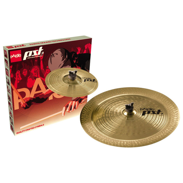 Paiste PST 3 Effects Pack Cymbal Set - 10” / 18”
