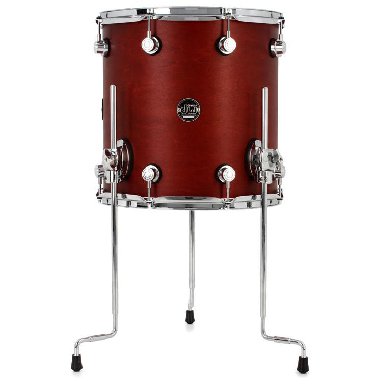 DW Performance Series Floor Tom 14x14 Stain - Tobacco Stain