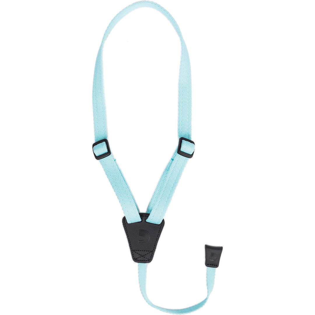 D'Addario 19UKE03 - 19MM PET UKE STRAP, SEAFOAM
