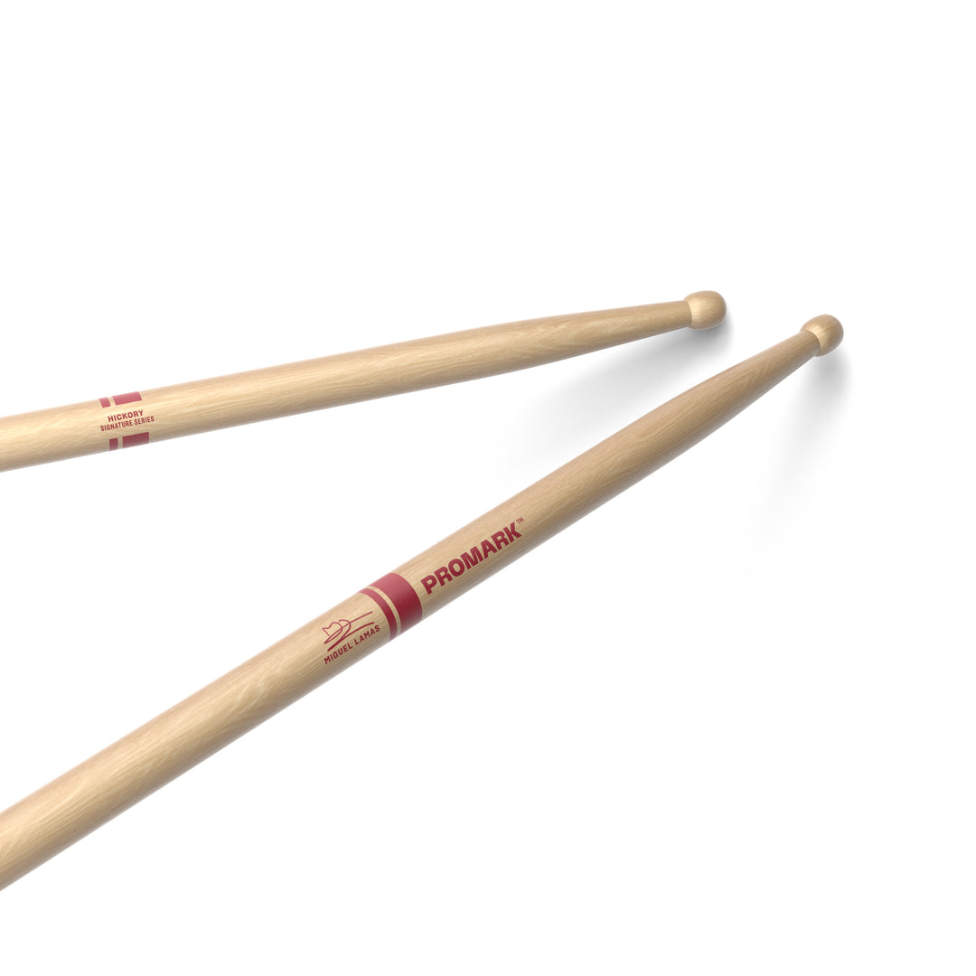 Promark TXMLW-Promark Miguel Lamas Hickory Drumstick, Wood Tip