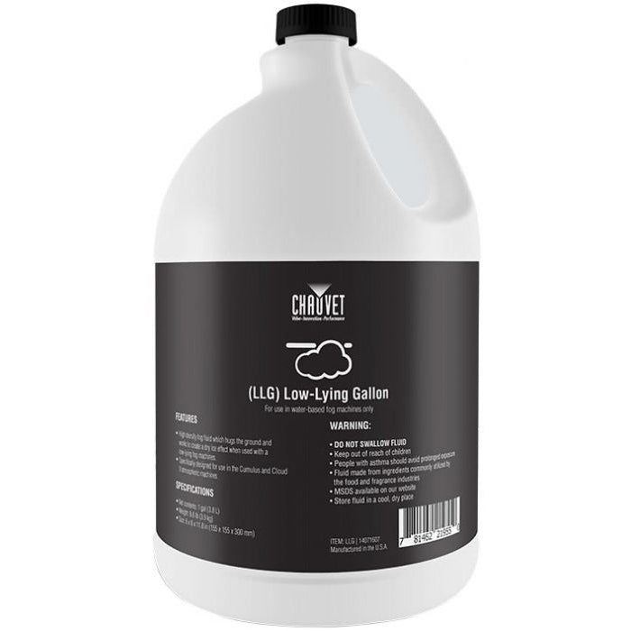 Chauvet DJ LLG Low Lying Fog Fluid (Gallon)