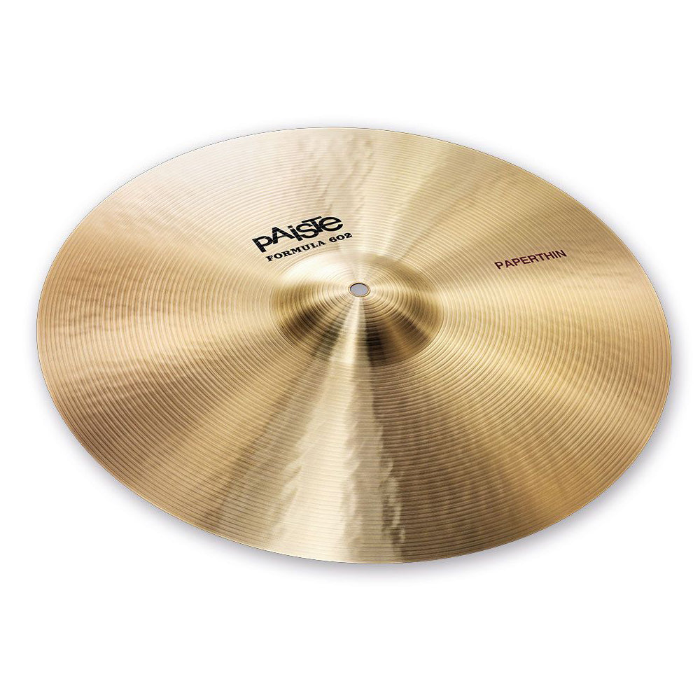 Paiste Formula 602 Classic Sounds Paperthin Cymbal - 18”
