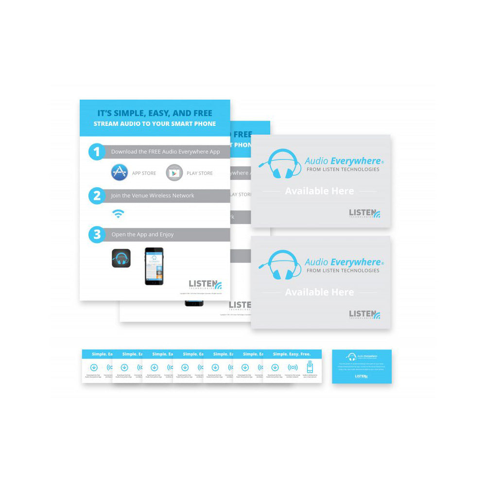 Listen Technologies LW-100 - Venue Awareness Kit