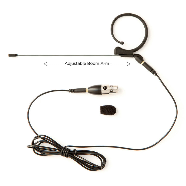 Audix HT7 Condenser Headworn Earset Microphone for Wireless System - Black w/ 3-Pin Mini-XLR