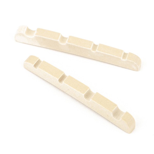 Fender Jazz Bass Pre-Slotted Micarta String Nut (Set of 2) - White