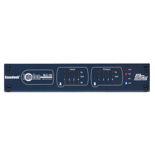 BSS BLU-50 4x4 Signal Processor with BLU link