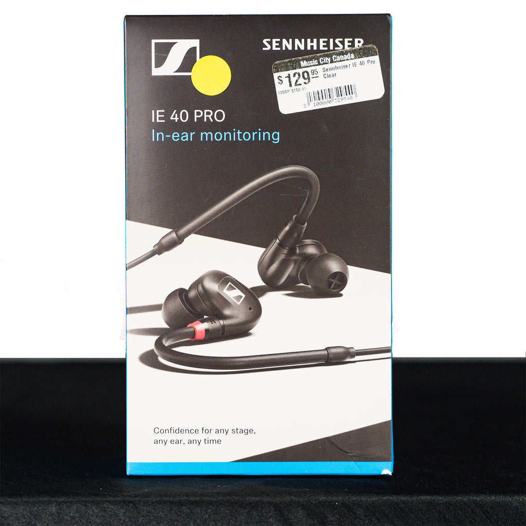 Sennheiser IE 40 Pro Black - Open Box – Music City Canada