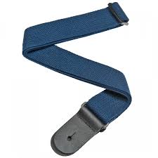 D'Addario 50CT03 - 50MM COTTON STRAP BLUE