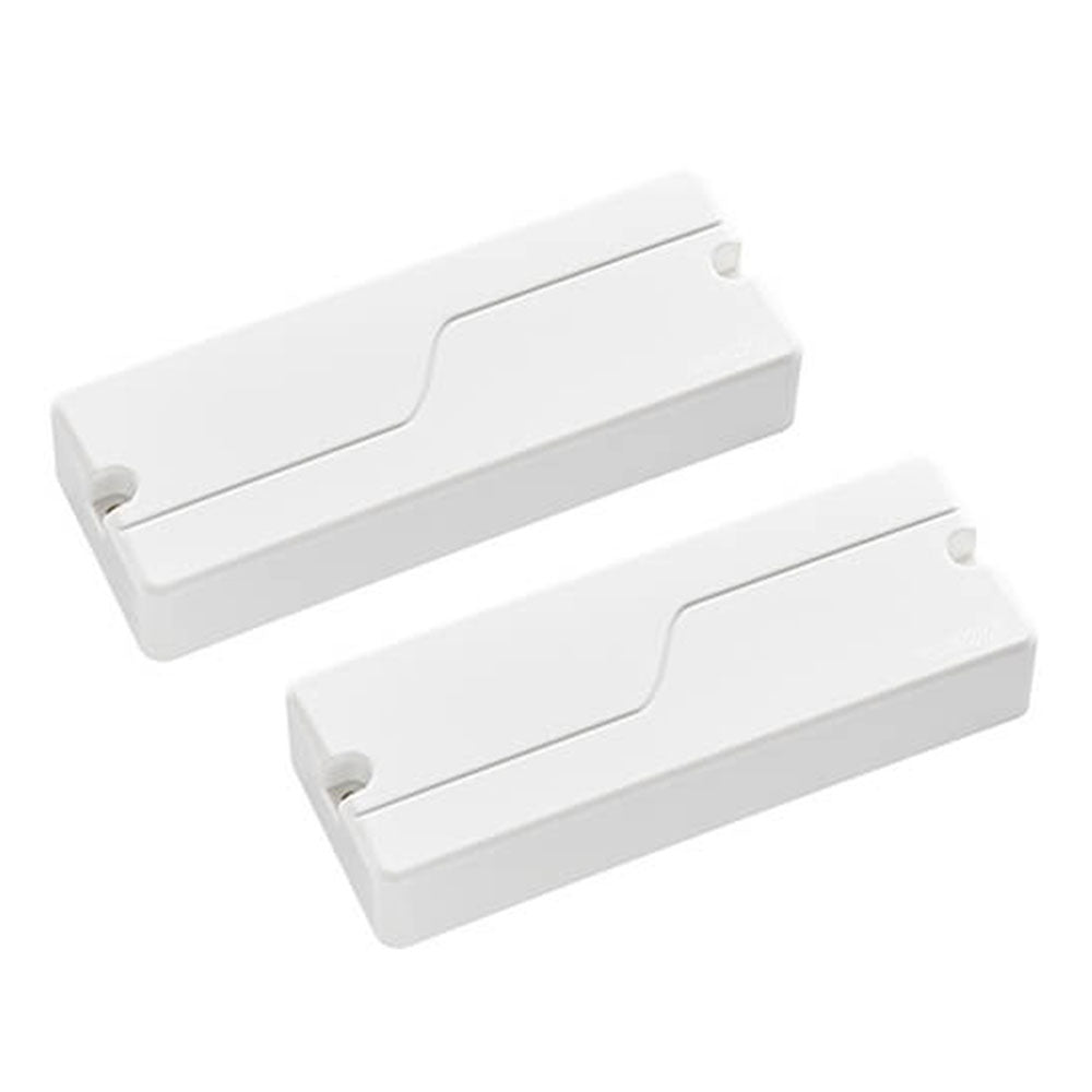 Fishman PRF-BS5-SW2 Fluence Bass, 5 String, Soapbar, Set, White Plastic