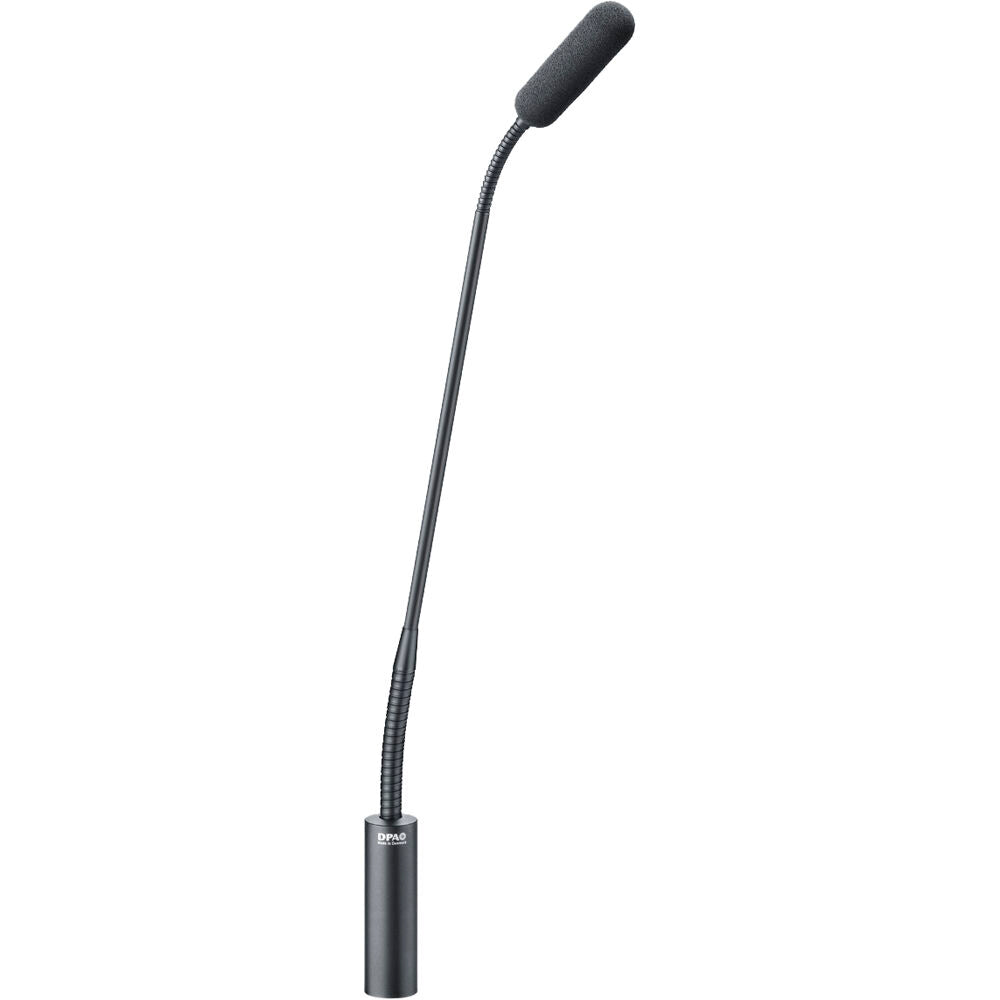 DPA Microphones 4098 CORE Supercardioid Microphone w/ 13” Boom, Top & Bottom Gooseneck and XLR Connector - Black