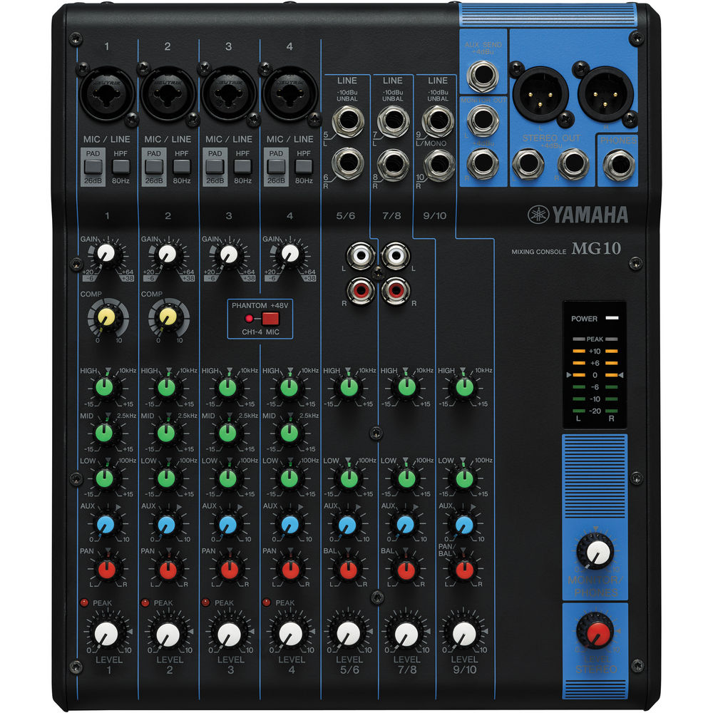 Yamaha MG10XU - Sound Mixer – Music City Canada