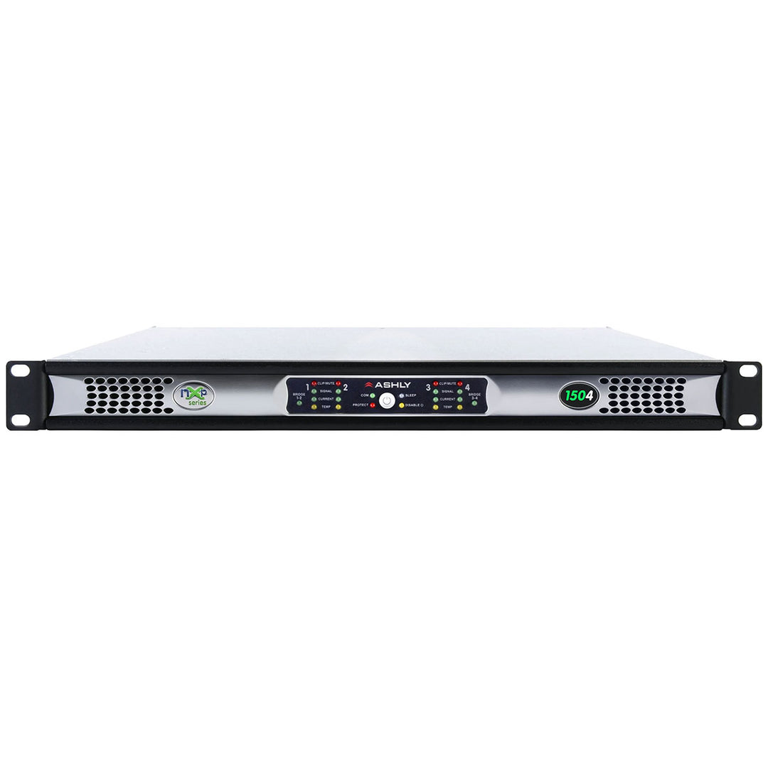 Ashly nXp1504 amplifier plus OPDante Option Card