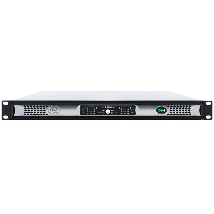 Ashly nXp1504 amplifier plus OPDante Option Card