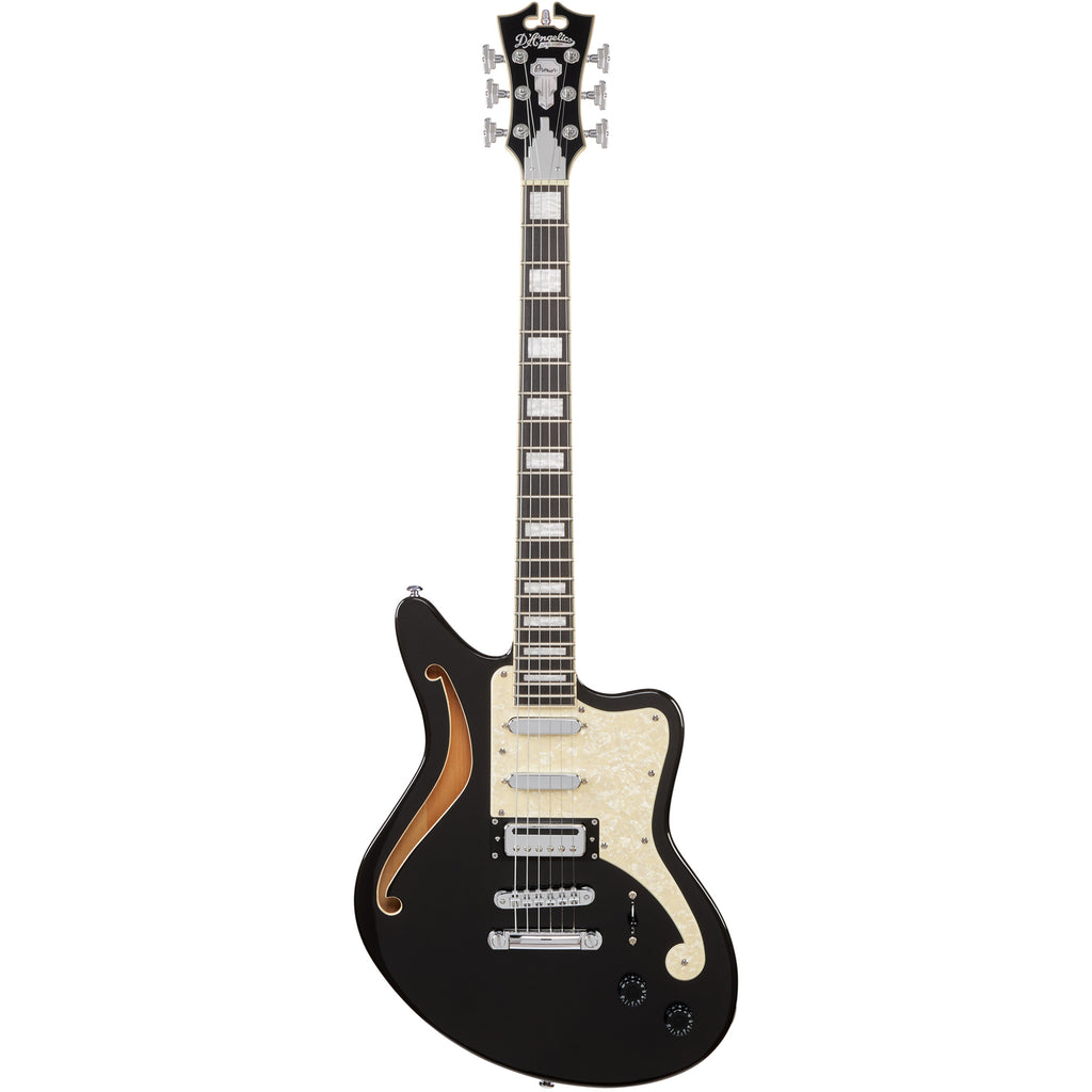 D´Angelico Premier Bedford Electric Guitar - Black Flake-