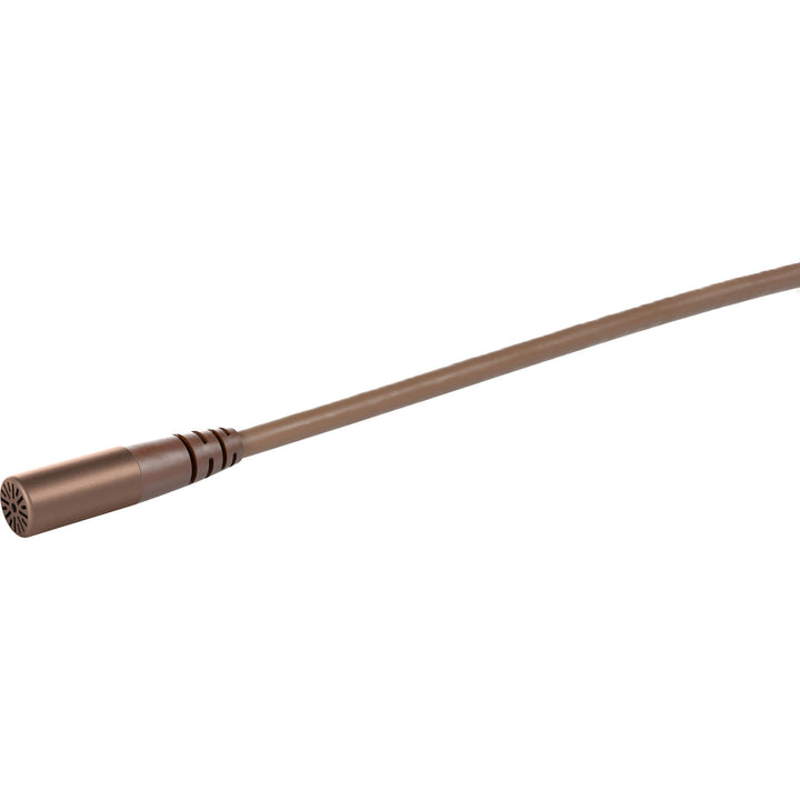 DPA Microphones 6060 CORE Subminiature Normal-Sensitivity Omni Lavalier Microphone w/ TA4F Adapter for Shure Transmitters - Brown