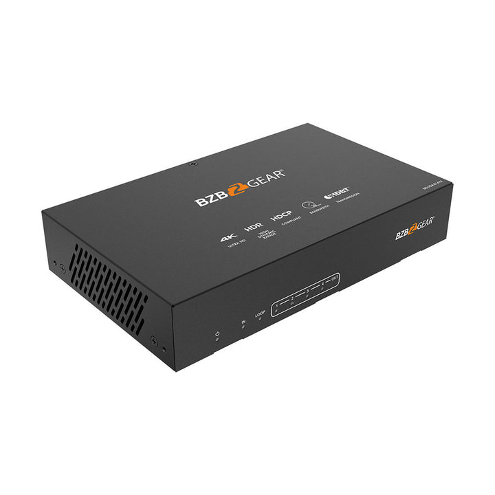 BZBGEAR - 1x8 4K UHD 18Gbps HDMI HDBaset Splitter/Distribution Amplifier over Category Cable (Kit, Includes 8x RX)
