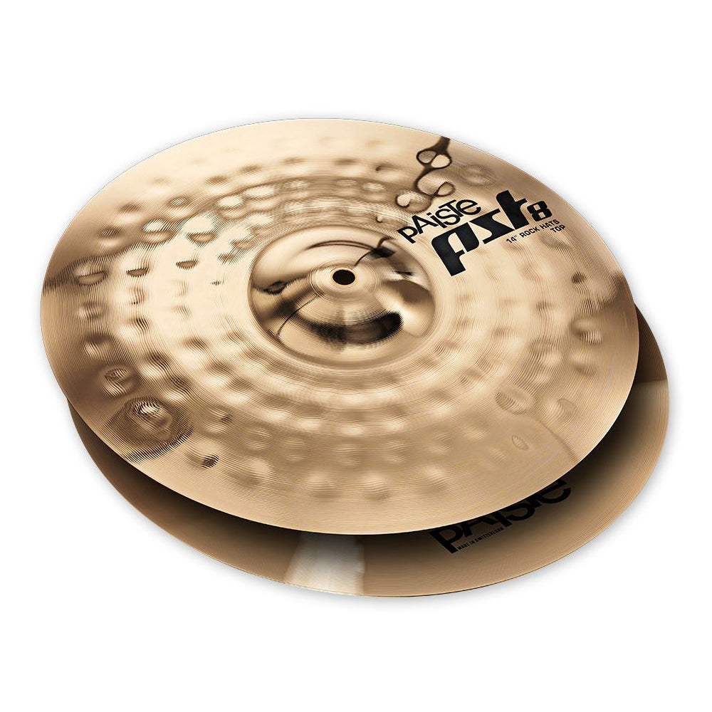 Paiste PST 8 Series Reflector Rock Hi-Hats - 14”