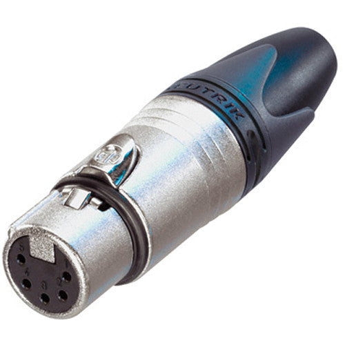 Neutrik NC5FXX - 5 Pin Nickel Female Inline XLR