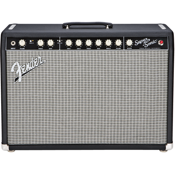 Fender Super-Sonic 22 Combo (Black and Silver)