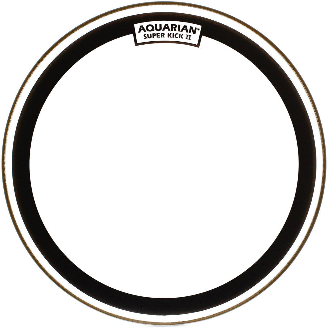 Aquarian SKII16T-16'' Super Kick II Clear with Tom Hoop