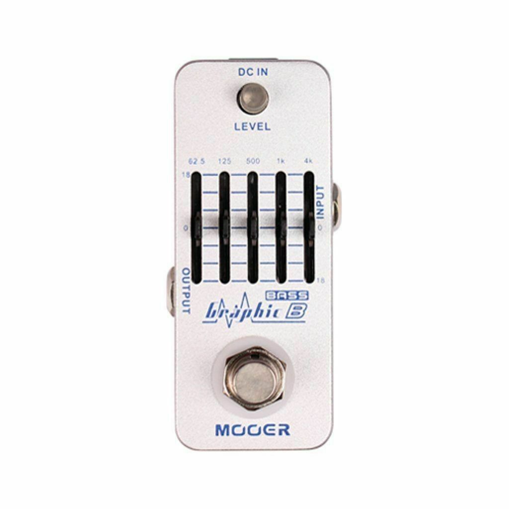 Mooer MEQ2 Graphic B Bass equalizer pedal