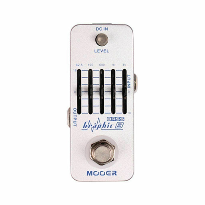 Mooer MEQ2 Graphic B Bass equalizer pedal