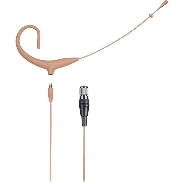 Audio-Technica BP892X MicroSet Omnidirectional Condenser Headworn Microphone - cH Connector (Beige)