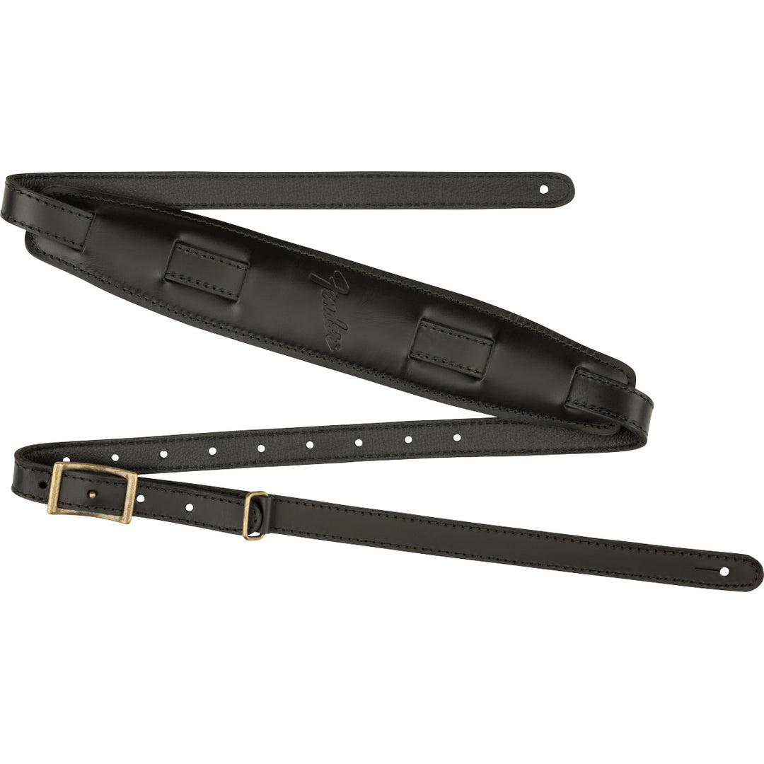 Fender Mustang Saddle Strap Vintage Guitar Strap - Black