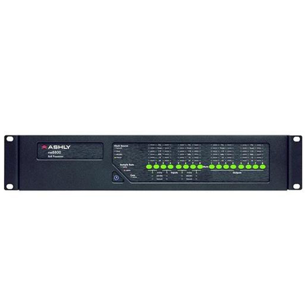 Ashly ne8800mmt plus (8-Chan Mic Inputs) (2 pcs. of 4-Chan Mic Input Card) + Dante