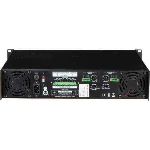 Electro-Voice PA 2250T - Dual 250-Watt per Channel Power Amplifier