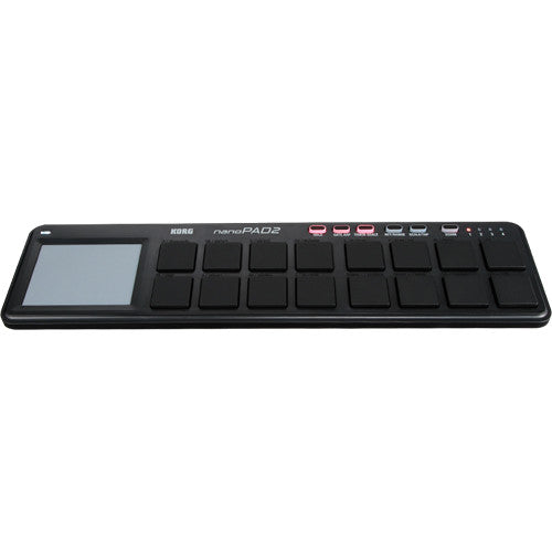 Korg nanoPAD2 USB Pad Controller (Black)