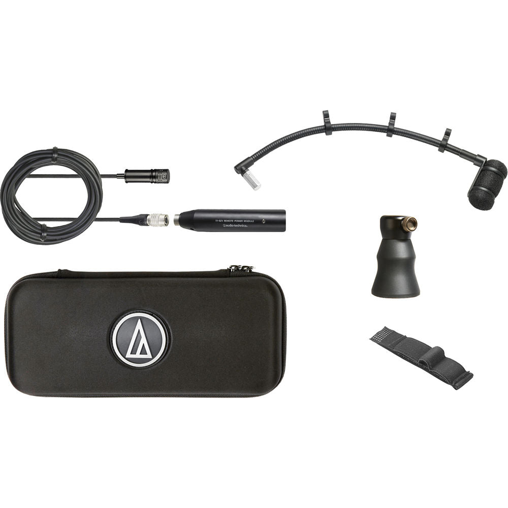 Audio-Technica ATM350 Cardioid Condenser Instrument Microphone 9” Gooseneck w/ Piano Mount