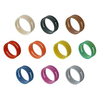 Neutrik XXR-9 - White Connector ID Ring for XX Series Connectors