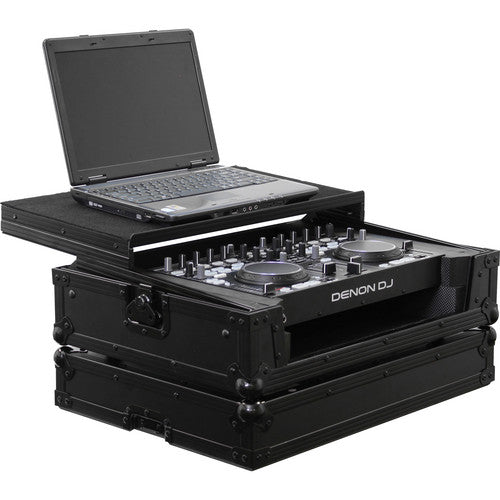 Odyssey FRGSDNMC36000BL Flight Ready Black Label Glide Style Case for the DN-MC3000/6000 DJ MIDI Controller (Black)
