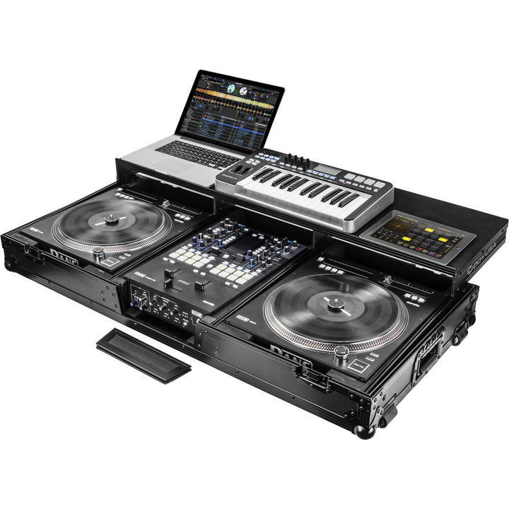 Odyssey FZGSPRA1272W DJ Coffin Case for Rane Seventy-Two & Rain Twelve Mixers - Black Label