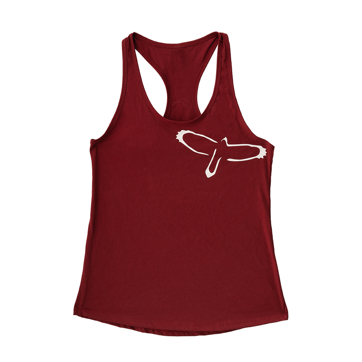 PRS Women's Racerback Tank - Oxblood Red