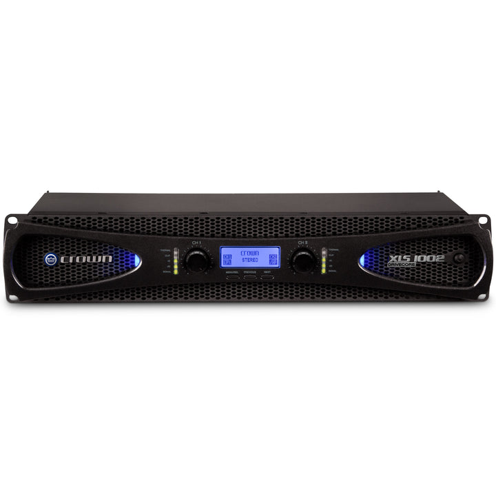 Crown XLS1002 Power Amplifier 1000-Watt w/ Cross-Over & Limiter