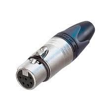 Neutrik NC6FSXX - 6 Pin Nickel Female Inline XLR with Switchcraft Pinout
