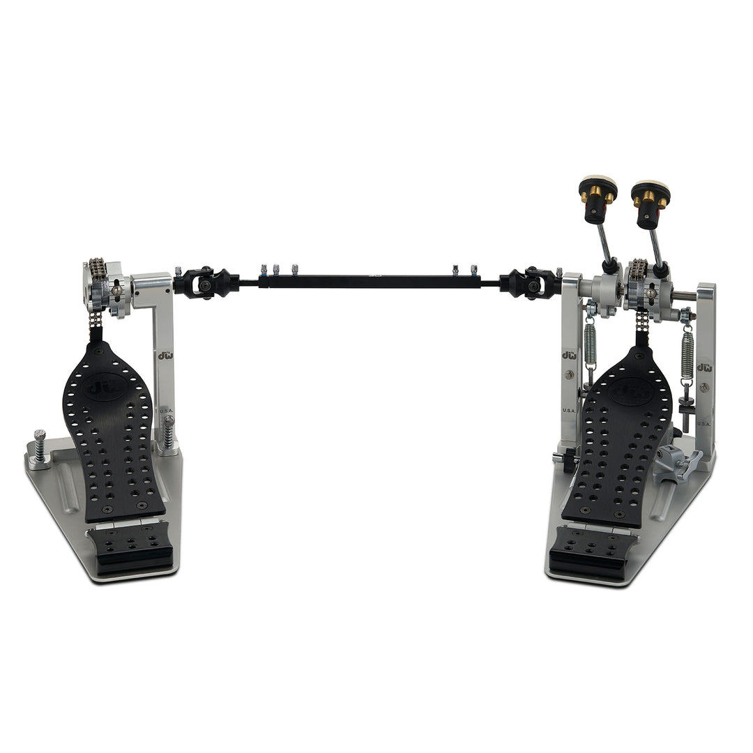 DW CPMCD2BK Machined Chain Drive Double w/ Black Footboard & Heel