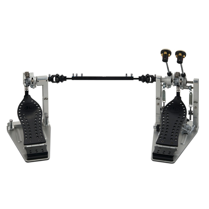 DW CPMCD2BK Machined Chain Drive Double w/ Black Footboard & Heel