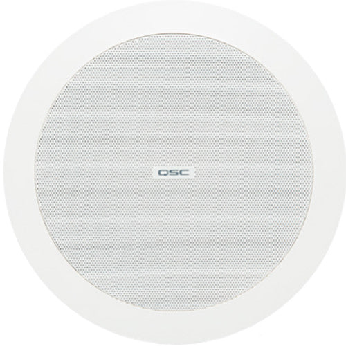 QSC AcousticDesign 4.5'' 2-Way Ceiling Loudspeaker (Pair, White)