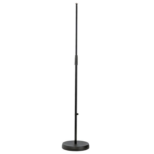 K&M 260/1 Round Base Microphone Stand (Black)