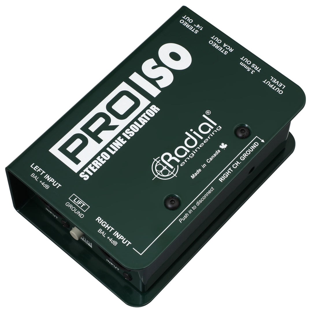 Radial PRO ISO Stereo DI Box