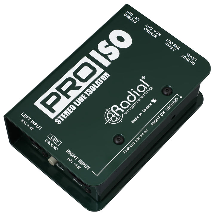 Radial PRO ISO Stereo DI Box