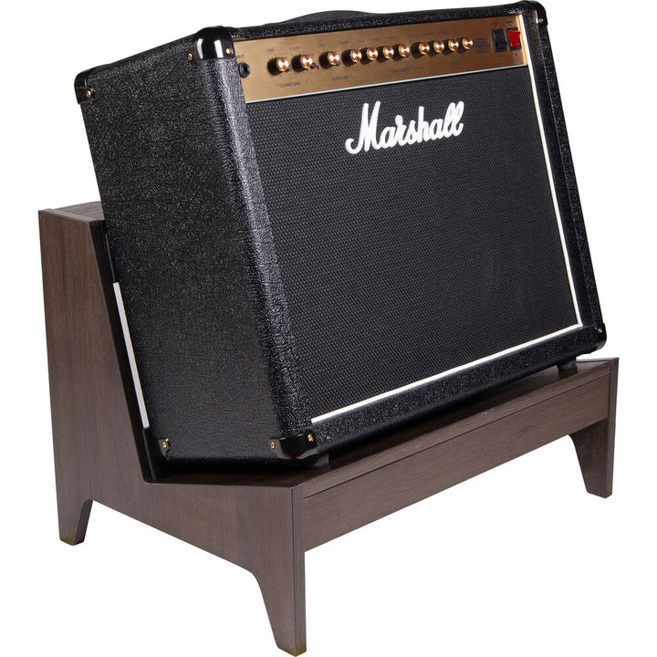 Gator Frameworks Elite Series Large Combo Guitar Amp Stand - Dark Walnut Brown