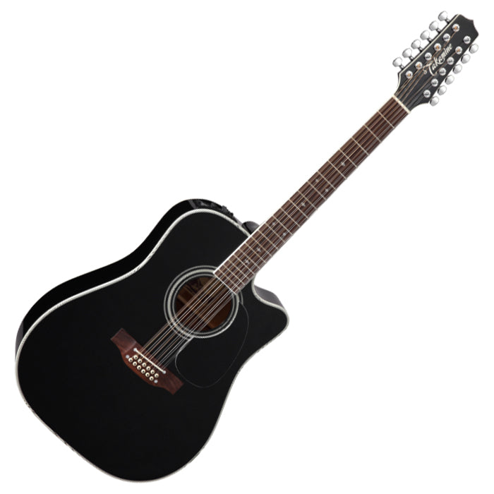 Takamine EF381SC 12-String Acoustic-Electric Cutaway Guitar
