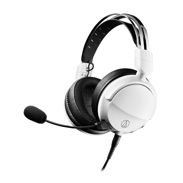 Audio-Technica High-Fidelity Closed-Back Gaming Headset - White