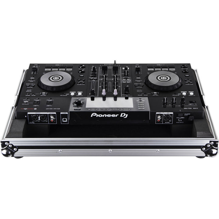 Odyssey FZPIXDJRR Low-Profile Flight Case for Pioneer XDJ-RR DJ Controller - Silver and Black