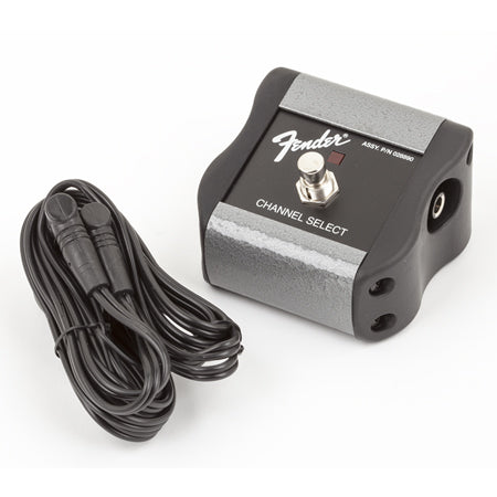 Fender Amp Footswitch 1-Button Channel Switching Pedal w/ 1/4” Jack