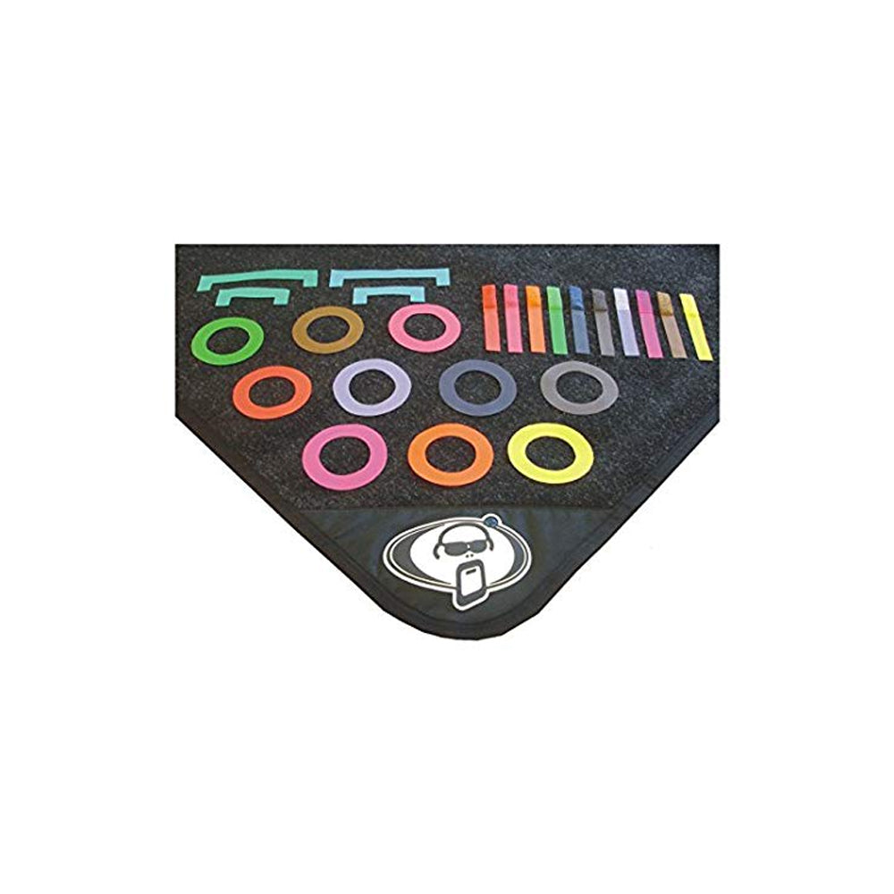 Protection Racket 9022-00 - Drum Mat Marker Pack Coloured